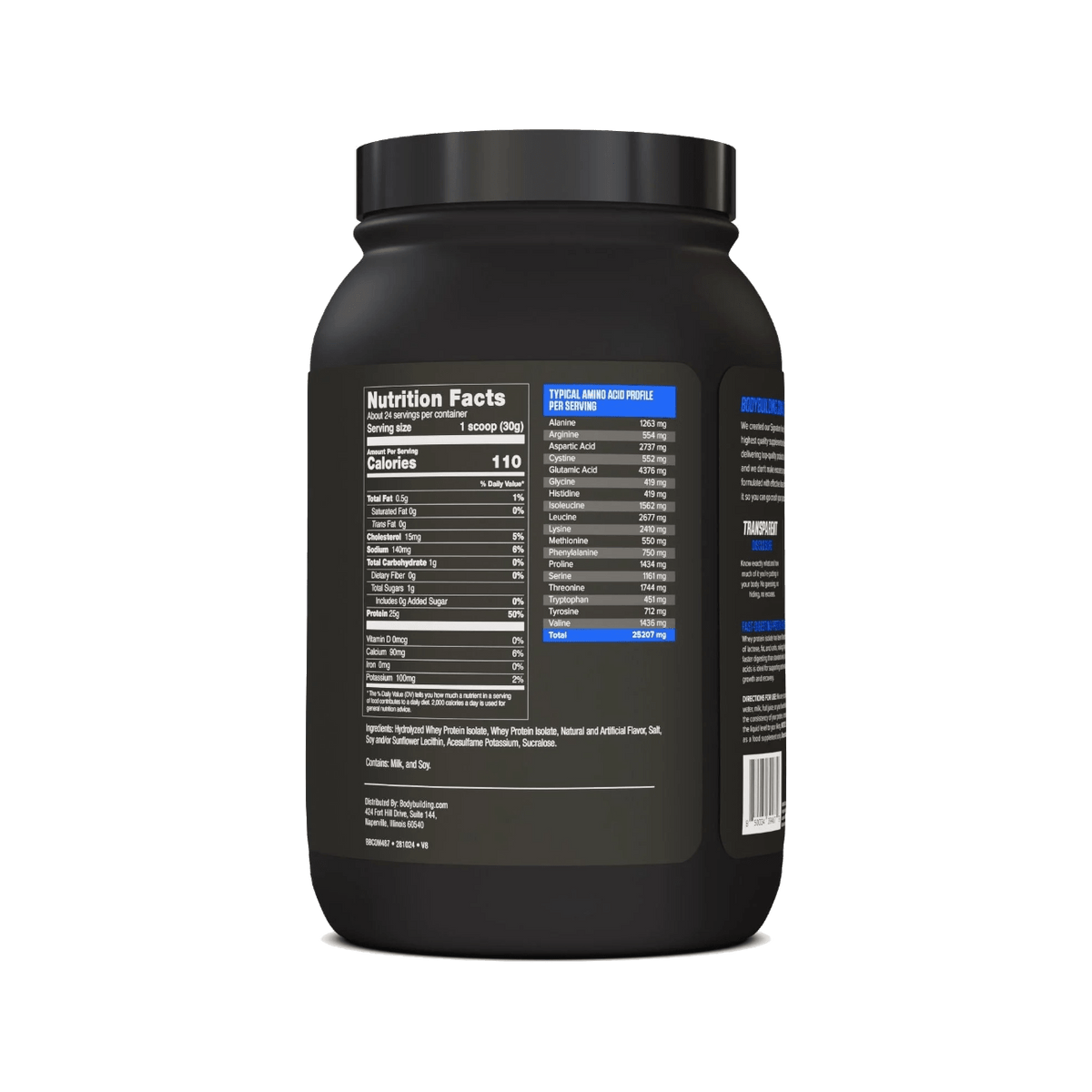 Bodybuilding Signature 100% Isolate, 24 servings