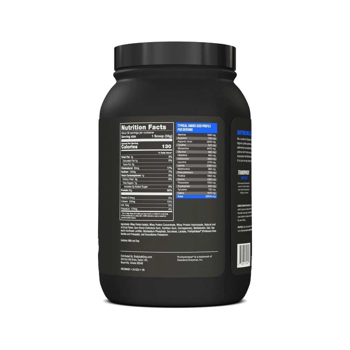 Bodybuilding.com Signature 100% Whey, 30 Servings